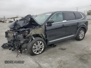 2021 Kia Telluride LX with VIN 5XYP24HC7MG110316, listed as a Copart auction lot 59421415 with 57,681 mi miles and Salvage title. Bid and sale history available at DreamBid. Image 1.