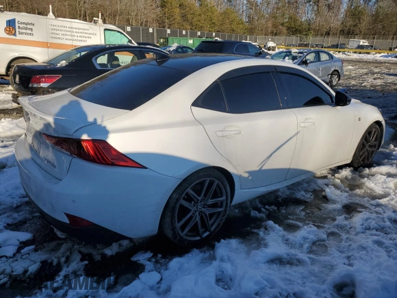 2020 Lexus IS 350 F Sport with VIN JTHGZ1E26L5017623, listed as a Copart auction lot 87470354 with Not provided miles and Salvage title. Bid and sale history available at DreamBid. Image 3.