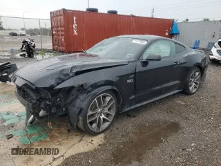 2017 Ford Mustang GT with VIN 1FA6P8CF8H5343017, listed as a Copart auction lot 71477464 with 86,846 mi miles and Salvage title. Bid and sale history available at DreamBid. Image 1.
