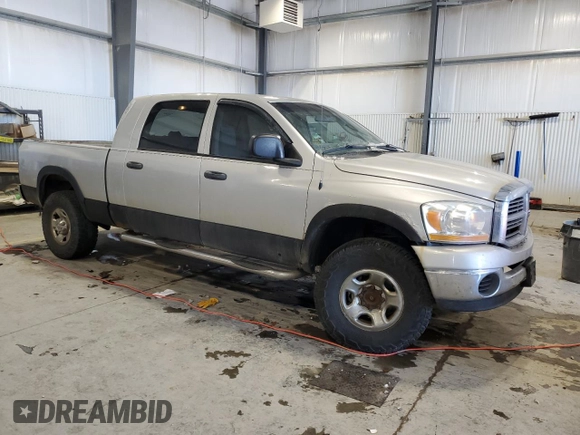 2006 Dodge 1500 SLT with VIN 3D7KS19D66G171652, listed as a Copart auction lot 45290235 with Not Provided miles and Salvage Title. Bid and sale history available at carsss.com. Image 4.