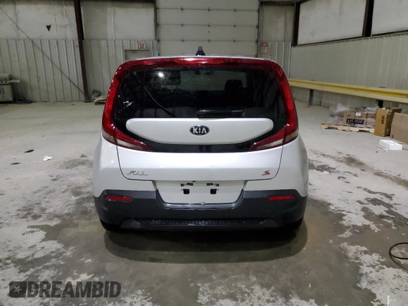 2021 Kia Soul S with VIN KNDJ23AU8M7740006, listed as a Copart auction lot 50197105 with 83,437 mi miles and Clean Title. Bid and sale history available at DreamBid. Image 6.
