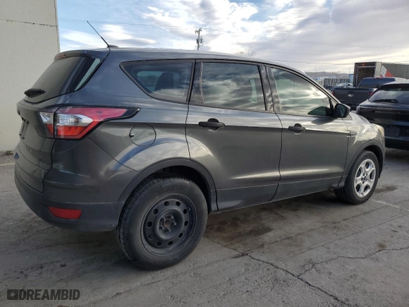 2017 Ford Escape S with VIN 1FMCU0F77HUC79534, listed as a Copart auction lot 46041915 with 69,534 mi miles and Clean Title. Bid and sale history available at carsss.com. Image 3.