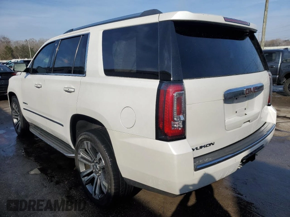 2017 GMC Yukon Denali with VIN 1GKS1CKJ7HR363114, listed as a Copart auction lot 42456135 with 152,519 mi miles and Salvage Title. Bid and sale history available at carsss.com. Image 2.