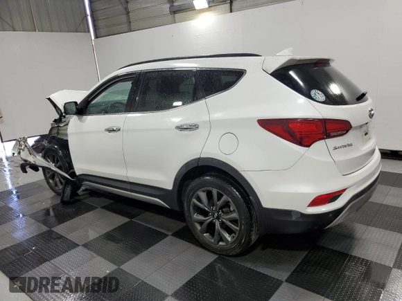 2017 Hyundai Santa Fe Ultimate z VIN 5XYZW4LA3HG465055, wystawiony jako Copart lot #54830225 z przebiegiem 111 625 mil mil oraz Czysty tytuł • Clean title. Historia ofert i sprzedaży dostępna na DreamBid. Obrazek 2.