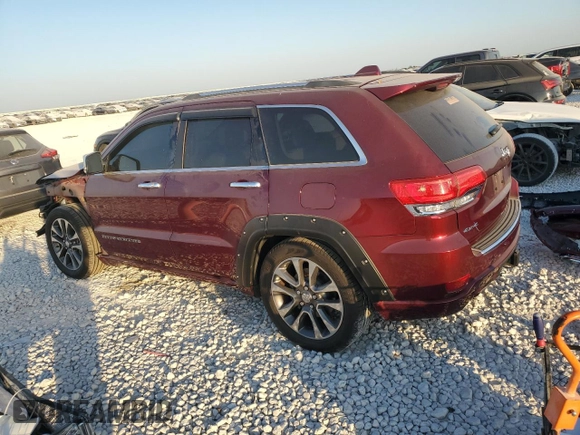 2018 Jeep Grand Cherokee Overland with VIN 1C4RJFCT3JC453784, listed as a Copart auction lot 71921944 with 56,097 mi miles and Salvage title. Bid and sale history available at DreamBid. Image 2.
