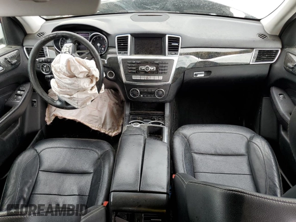2014 Mercedes-Benz M 350 with VIN 4JGDA5JB4EA407764, listed as a Copart auction lot 51336725 with Not provided miles and Salvage title. Bid and sale history available at DreamBid. Image 8.
