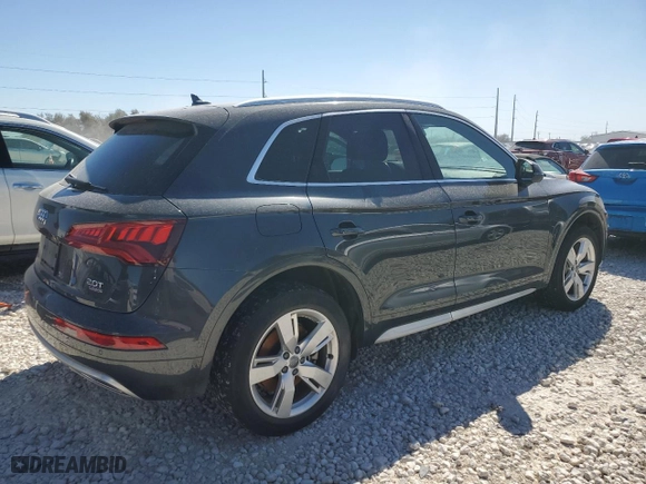 2018 Audi Q5 Premium Plus with VIN WA1BNAFYXJ2143941, listed as a Copart auction lot 48417945 with 71,497 mi miles and Salvage Title. Bid and sale history available at carsss.com. Image 3.