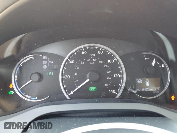 2011 Lexus CT 200h z VIN JTHKD5BH2B2032936, wystawiony jako Copart lot #59354025 z przebiegiem 194 072 mil mil oraz Szkoda całkowita • Salvage title. Historia ofert i sprzedaży dostępna na DreamBid. Obrazek 9.