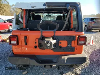 2023 Jeep Wrangler Sport z VIN 1C4HJXAG0PW668425, wystawiony jako Copart lot #74617754 z przebiegiem 21 796 mil mil oraz Szkoda całkowita • Salvage title. Historia ofert i sprzedaży dostępna na DreamBid. Obrazek 6.