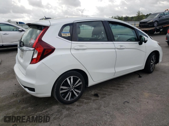 2018 Honda Fit EX with VIN 3HGGK5H85JM701259, listed as a Copart auction lot 51614605 with 38,615 mi miles and Salvage title. Bid and sale history available at DreamBid. Image 3.