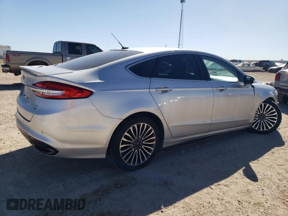 2018 Ford Fusion Titanium с VIN 3FA6P0D93JR207164, выставлен на аукционе Copart как лот 47274035 с пробегом 109 632 миль миль и Чистый • Clean title. История ставок и продаж доступна на DreamBid. Изображение 3.