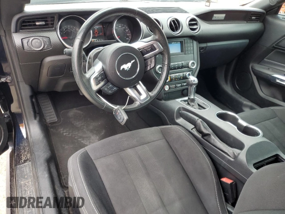 2021 Ford Mustang EcoBoost with VIN 1FA6P8TH7M5111908, listed as a Copart auction lot 59636085 with 57,667 mi miles and Salvage title. Bid and sale history available at DreamBid. Image 8.