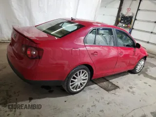 2008 Volkswagen Jetta Wolfsburg Edition with VIN 3VWRJ71K48M123206, listed as a Copart auction lot 66570624 with 190,432 mi miles and Salvage title. Bid and sale history available at DreamBid. Image 3.