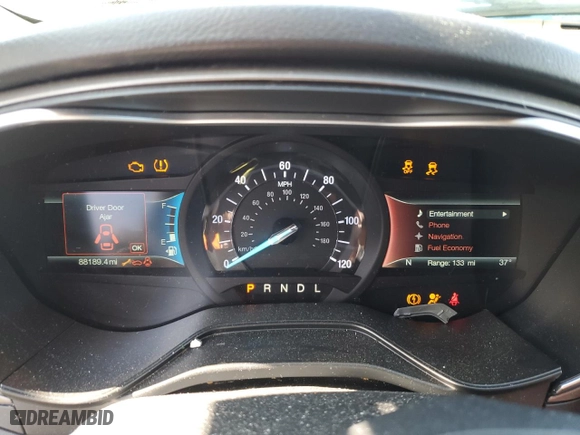 2019 Ford Fusion Hybrid SE with VIN 3FA6P0LU2KR118936, listed as a Copart auction lot 43375225 with 88,189 mi miles and Clean Title. Bid and sale history available at carsss.com. Image 9.