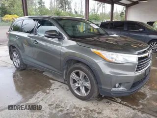 2015 Toyota Highlander Limited z VIN 5TDDKRFH3FS072507, wystawiony jako IAAI lot #42311929 z przebiegiem 133 492 mil mil oraz . Historia ofert i sprzedaży dostępna na DreamBid. Obrazek 1.