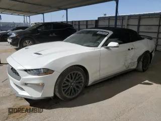 2018 Ford Mustang EcoBoost Premium with VIN 1FATP8UH7J5155193, listed as a Copart auction lot 51280155 with 78,629 mi miles and Salvage Title. Bid and sale history available at carsss.com. Image 1.