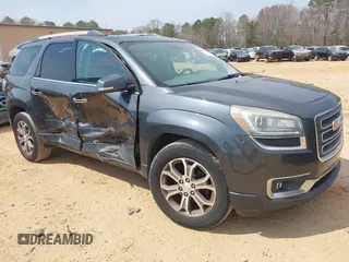 2013 GMC Acadia SLT z VIN 1GKKRRKD7DJ184375, wystawiony jako IAAI lot #41808879 z przebiegiem 191 634 mil mil oraz . Historia ofert i sprzedaży dostępna na DreamBid. Obrazek 1.