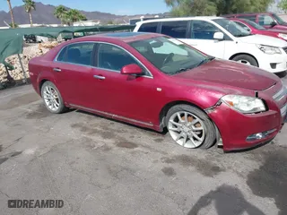 2008 Chevrolet Malibu LTZ with VIN 1G1ZK57708F150175, listed as a IAAI auction lot 42055039 with 179,876 mi miles. Bid and sale history available at carsss.com. Image 1.