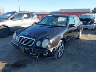 2002 Mercedes-Benz E-Class with VIN WDBJF65J32B485019, listed as a IAAI auction lot 41388188 with 119,417 mi miles. Bid and sale history available at carsss.com. Image 6.