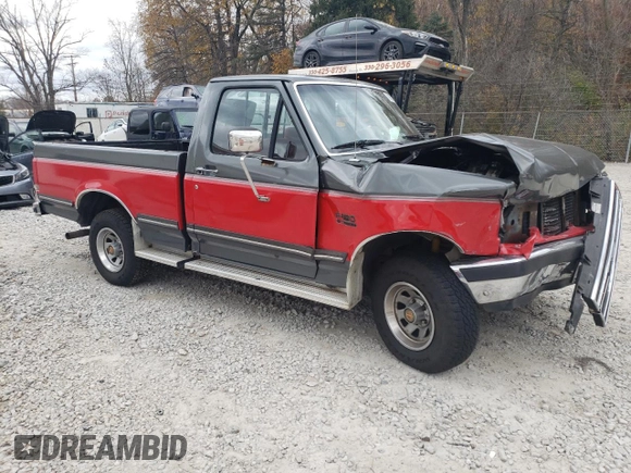 1991 Ford F-150 with VIN 1FTDF15Y1MLA17379, listed as a Copart auction lot 78858694 with 83,758 mi miles and Salvage Title. Bid and sale history available at carsss.com. Image 4.
