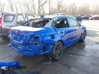 2019 Subaru WRX STI with VIN JF1VA2R67K9828279, listed as a IAAI auction lot 41728385 with 43,652 mi miles and . Bid and sale history available at DreamBid. Image 4.