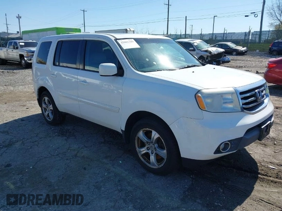 2012 Honda Pilot EX-L with VIN 5FNYF4H5XCB057255, listed as a IAAI auction lot 42001389 with 187,200 mi miles and . Bid and sale history available at DreamBid. Image 1.