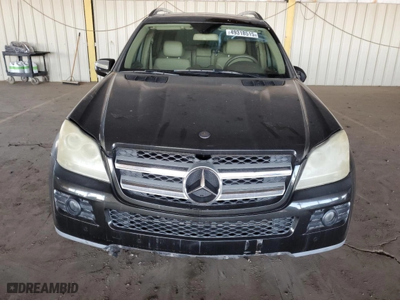 2009 Mercedes-Benz GL-Class 4.6L with VIN 4JGBF71E69A464116, listed as a Copart auction lot 49318515 with 179,755 mi miles and Clean Title. Bid and sale history available at carsss.com. Image 5.
