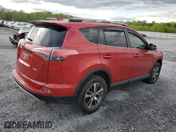 2017 Toyota RAV4 XLE with VIN JTMWFREV2HJ140848, listed as a Copart auction lot 52581035 with 83,079 mi miles and Salvage Title. Bid and sale history available at carsss.com. Image 3.