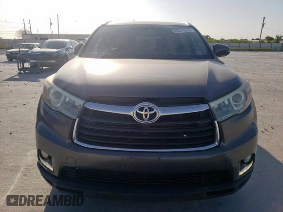 2015 Toyota Highlander Limited with VIN 5TDYKRFH4FS103135, listed as a Copart auction lot 63017515 with 172,663 mi miles and Clean title. Bid and sale history available at DreamBid. Image 5.