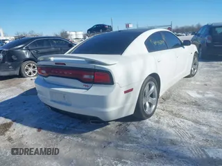 2013 Dodge Charger RT with VIN 2C3CDXCT6DH682260, listed as a IAAI auction lot 41416907 with 110,056 mi miles. Bid and sale history available at carsss.com. Image 4.