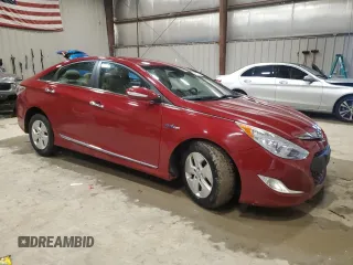 2012 Hyundai Sonata Hybrid with VIN KMHEC4A41CA033203, listed as a Copart auction lot 54415735 with 105,048 mi miles and Non Repairable. Bid and sale history available at DreamBid. Image 4.