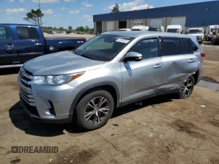 2019 Toyota Highlander LE with VIN 5TDZARFH1KS053120, listed as a Copart auction lot 62933335 with 69,026 mi miles and Clean title. Bid and sale history available at DreamBid. Image 1.