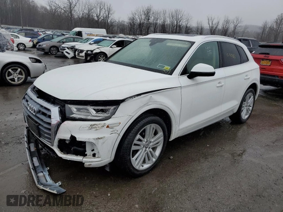 2018 Audi Q5 Premium Plus with VIN WA1BNAFY6J2246113, listed as a Copart auction lot 41720463 with 12,009 mi miles and . Bid and sale history available at DreamBid. Image 1.