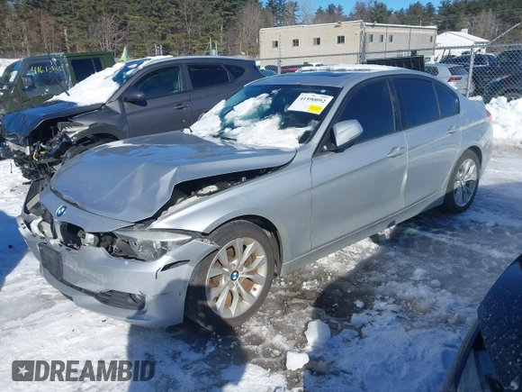 2015 BMW 3 Series 328i xDrive with VIN WBA3B5G5XFNS20065, listed as a IAAI auction lot 41590092 with 119,242 mi miles. Bid and sale history available at carsss.com. Image 2.