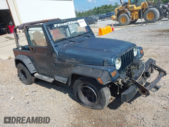 1998 Jeep Wrangler Sport with VIN 1J4FY19S2WP710055, listed as a IAAI auction lot 42680216 with Not provided miles and . Bid and sale history available at DreamBid. Image 1.