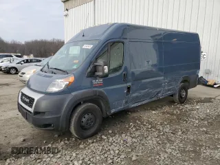 2019 Ram ProMaster Cargo with VIN 3C6URVJG1KE544668, listed as a Copart auction lot 87465424 with 75,746 mi miles and Salvage Title. Bid and sale history available at DreamBid. Image 1.