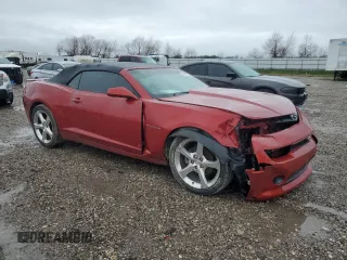 2015 Chevrolet Camaro LT with VIN 2G1FF3D31F9177419, listed as a Copart auction lot 44615225 with 186,589 mi miles and Salvage Title. Bid and sale history available at carsss.com. Image 4.