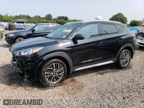 2019 Hyundai Tucson Ultimate with VIN KM8J3CAL4KU958832, listed as a Copart auction lot 66164154 with 96,533 mi miles and Salvage Title. Bid and sale history available at carsss.com. Image 1.
