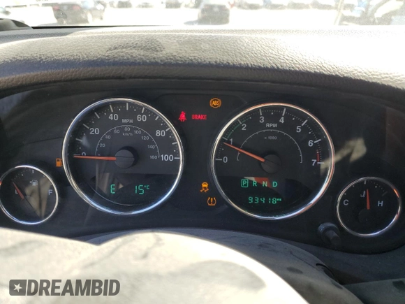 2018 Jeep Wrangler JK Unlimited Sahara with VIN 1C4HJWEG7JL921169, listed as a Copart auction lot 76064794 with 93,418 mi miles and Salvage Title. Bid and sale history available at carsss.com. Image 9.
