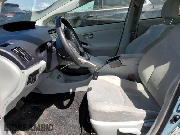 2014 Toyota Prius Four with VIN JTDKN3DU9E1832866, listed as a Copart auction lot 52718235 with 266,366 mi miles and Salvage Title. Bid and sale history available at DreamBid. Image 7.