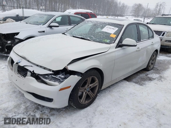 2014 BMW 3 Series 328i with VIN WBA3C1C51EK106435, listed as a IAAI auction lot 41202983 with 142,135 mi miles. Bid and sale history available at carsss.com. Image 17.