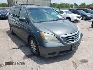 2008 Honda Odyssey EX-L with VIN 5FNRL38768B402507, listed as a IAAI auction lot 42036786 with 235,112 mi miles. Bid and sale history available at carsss.com. Image 1.