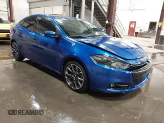 2013 Dodge Dart SXT with VIN 1C3CDFBA8DD210407, listed as a IAAI auction lot 41732850 with 173,813 mi miles. Bid and sale history available at carsss.com. Image 1.