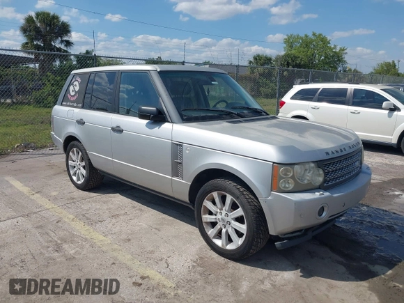 2006 Land Rover Range Rover SC with VIN SALMF134X6A218494, listed as a IAAI auction lot 41789944 with 203,030 mi miles and . Bid and sale history available at DreamBid. Image 1.