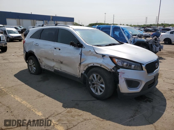 2016 Kia Sorento LX z VIN 5XYPGDA56GG168628, wystawiony jako Copart lot #59299505 z przebiegiem 175 992 mil mil oraz Nie do naprawy • Non repairable. Historia ofert i sprzedaży dostępna na DreamBid. Obrazek 4.