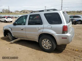 2007 Mercury Mariner Luxury with VIN 4M2YU91117KJ02032, listed as a Copart auction lot 50418815 with 128,498 mi miles and Salvage Title. Bid and sale history available at carsss.com. Image 2.