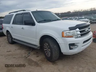 2016 Ford Expedition EL XLT with VIN 1FMJK1HT8GEF49487, listed as a IAAI auction lot 41464009 with 146,582 mi miles. Bid and sale history available at carsss.com. Image 1.