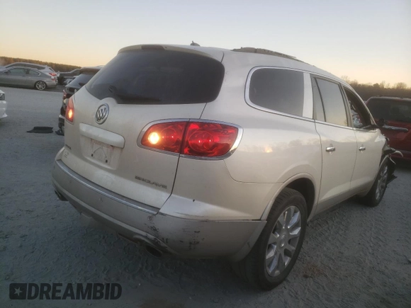 2012 Buick Enclave Premium with VIN 5GAKRDED8CJ306980, listed as a Copart auction lot 46611125 with 160,238 mi miles and Salvage Title. Bid and sale history available at carsss.com. Image 3.