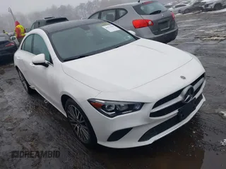 2020 Mercedes-Benz CLA with VIN W1K5J4HB6LN099128, listed as a IAAI auction lot 41551450 with 39,660 mi miles. Bid and sale history available at carsss.com. Image 1.