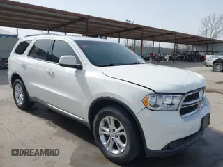2012 Dodge Durango SXT with VIN 1C4RDHAG0CC146763, listed as a IAAI auction lot 41728504 with 216,974 mi miles. Bid and sale history available at carsss.com. Image 1.
